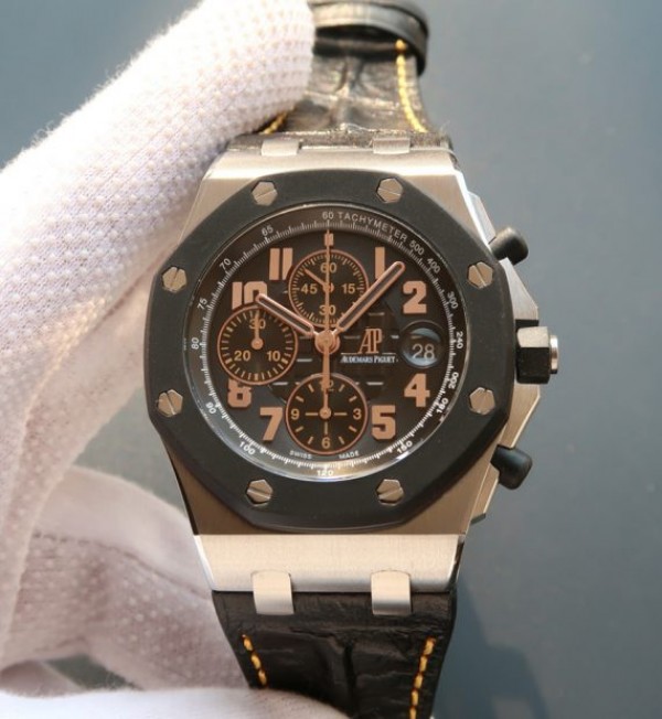 Replica Audemars Piguet JF Royal Oak Offshore 57th Street Blue Leather Strap A3126 - Top club