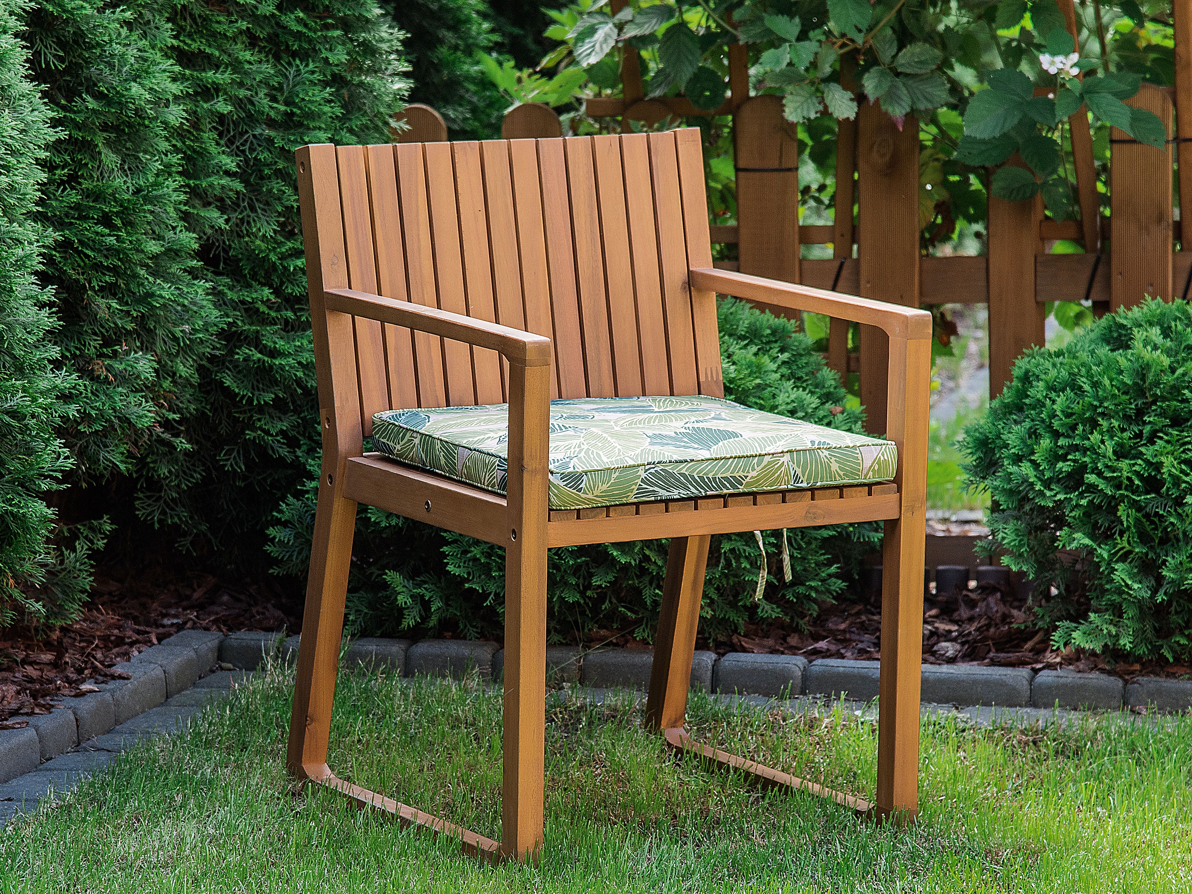 Garden Chair Cushion SASSARI 46 x 46 cm Light Green