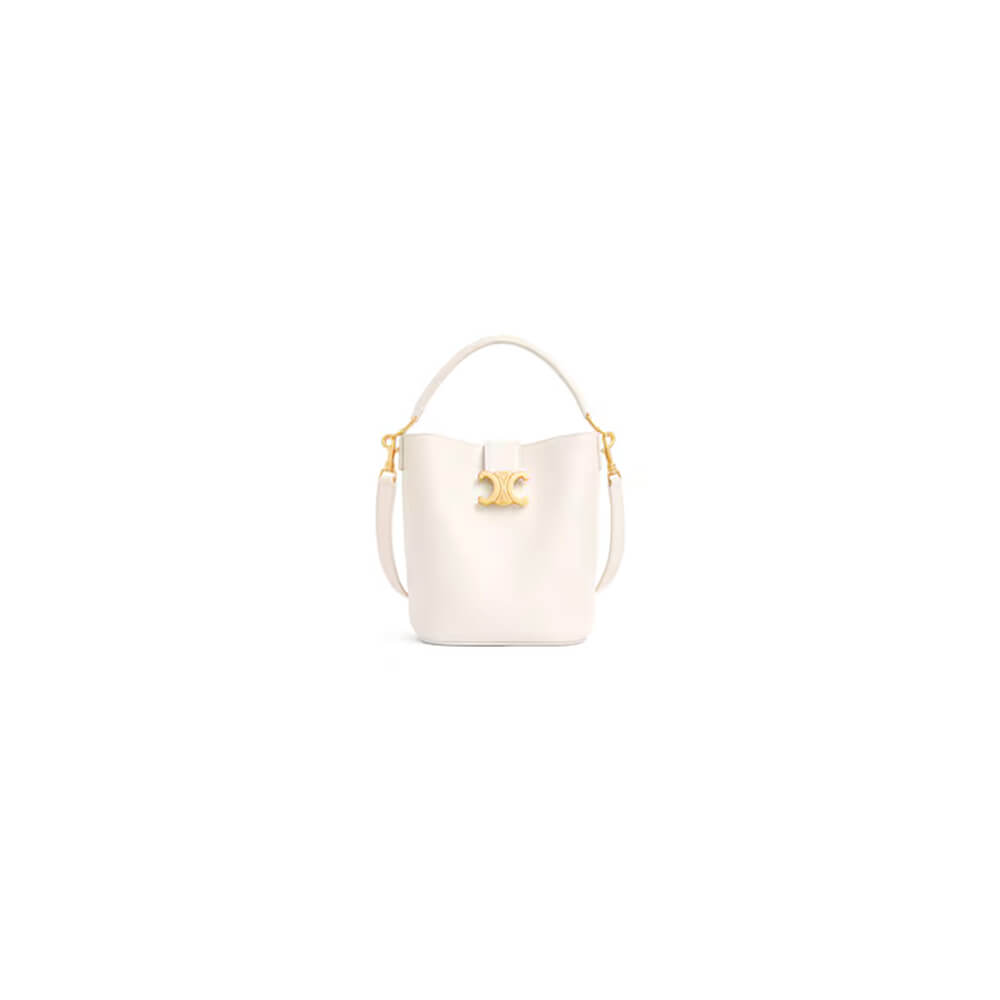 CELINE SMALL BUCKET LOUISE IN SMOOTH CALFSKIN(HIGH-END GRADE)1:1High-quality replica