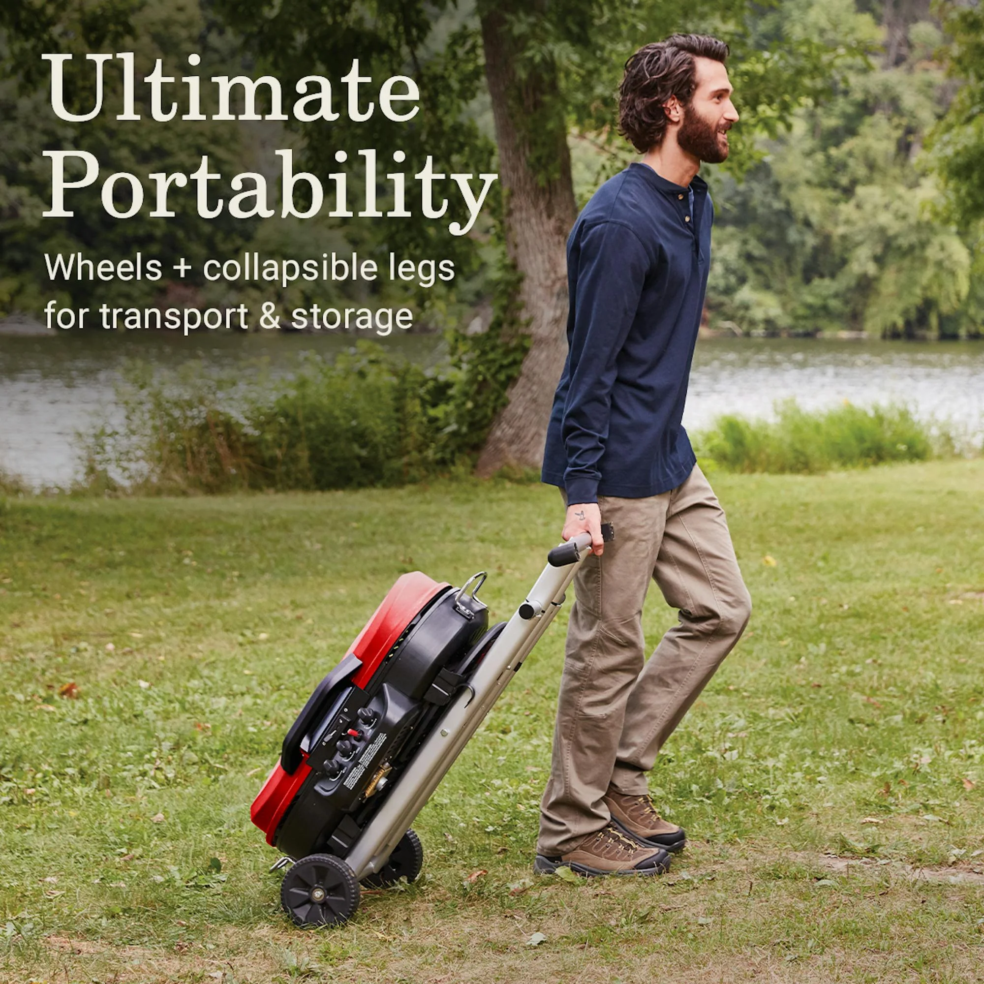 Coleman RoadTrip® 285 Portable Stand-Up Propane Grill - Image 6