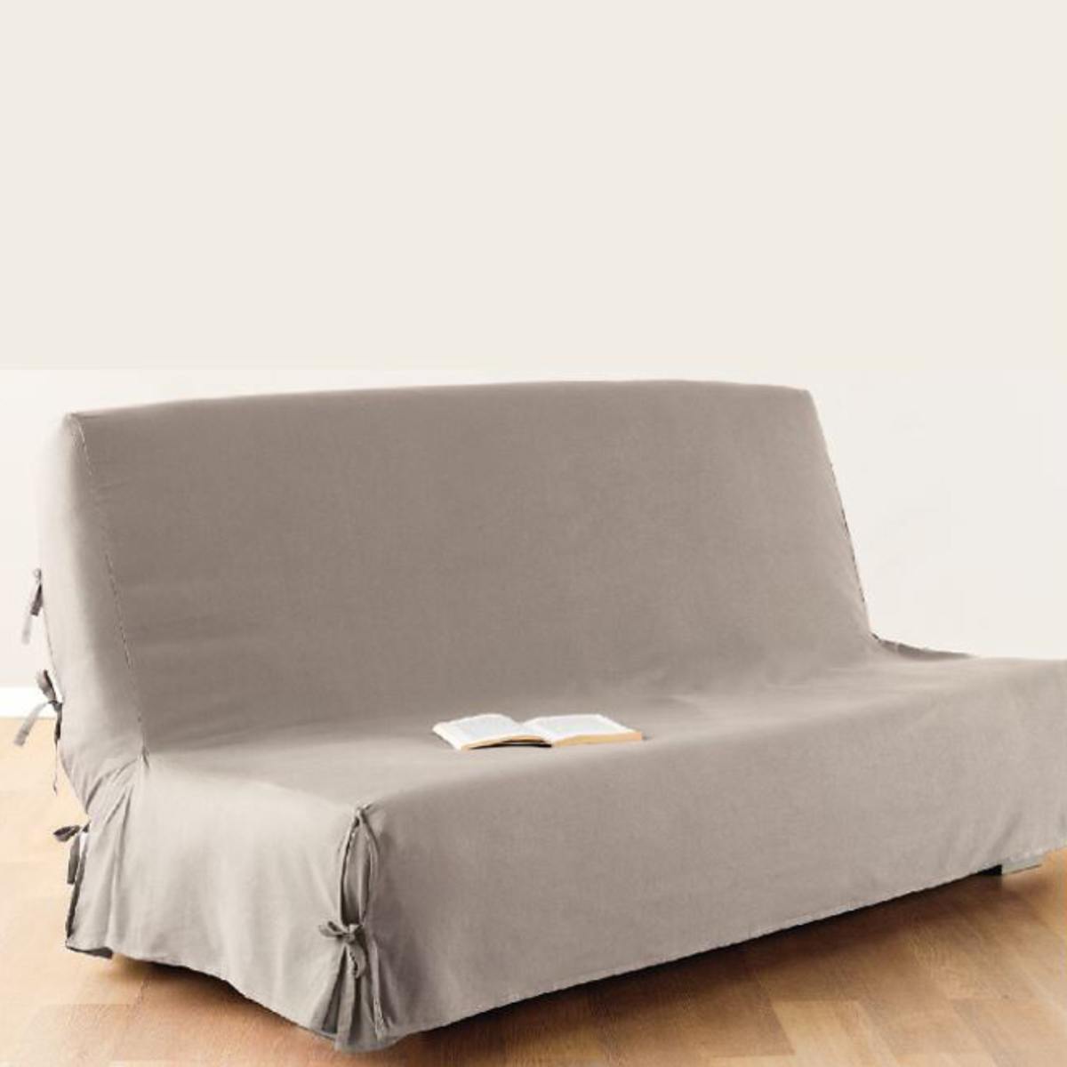 Sofa bed cover, cotton Beige, 140x200 cm