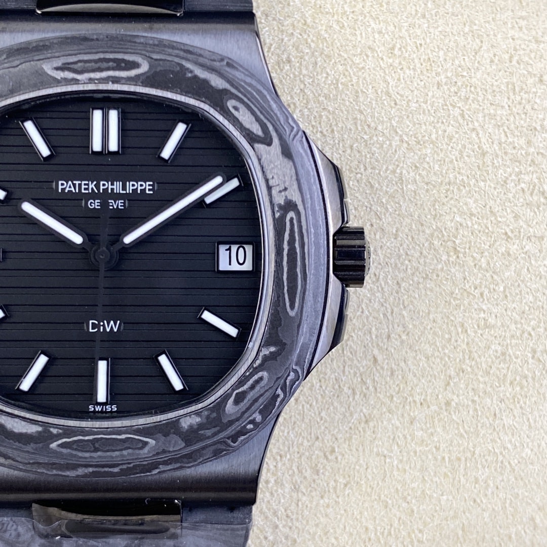 Best Fake Patek Philippe Replica Watch Nautilus All Carbon Black The Black Grail Project(1:1 replica) - Top club