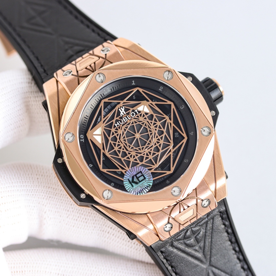 Hublot Big Bang Sang Bleu 45mm Automatic Men's Watch(1:1 replica) - Top club