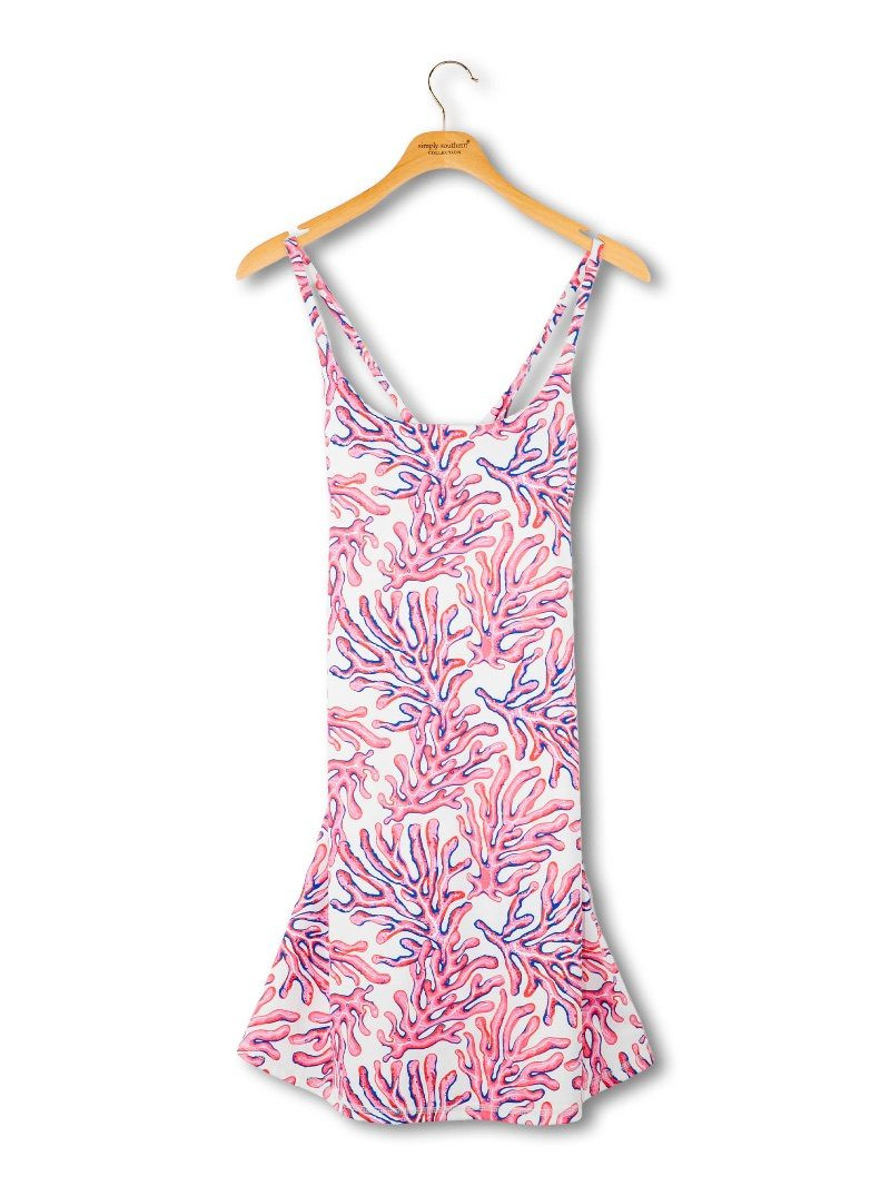 0126-DRS-UPF-TNK-CORAL - Simply Southern Outlet