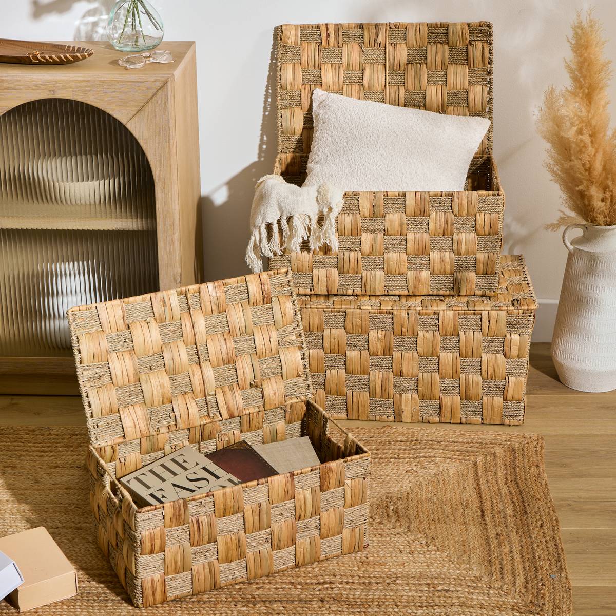 Trunk "Nadi" Brown, 58x30 cm