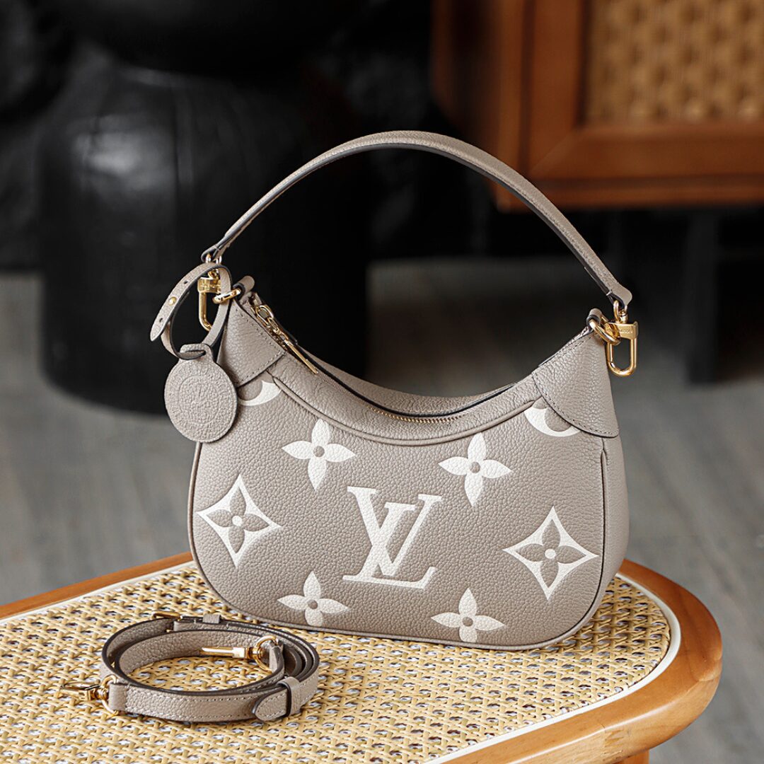 Louis Vuitton Bagatelle Bicolor Monogram Empreinte Shoulder Bag1:1High-quality replica