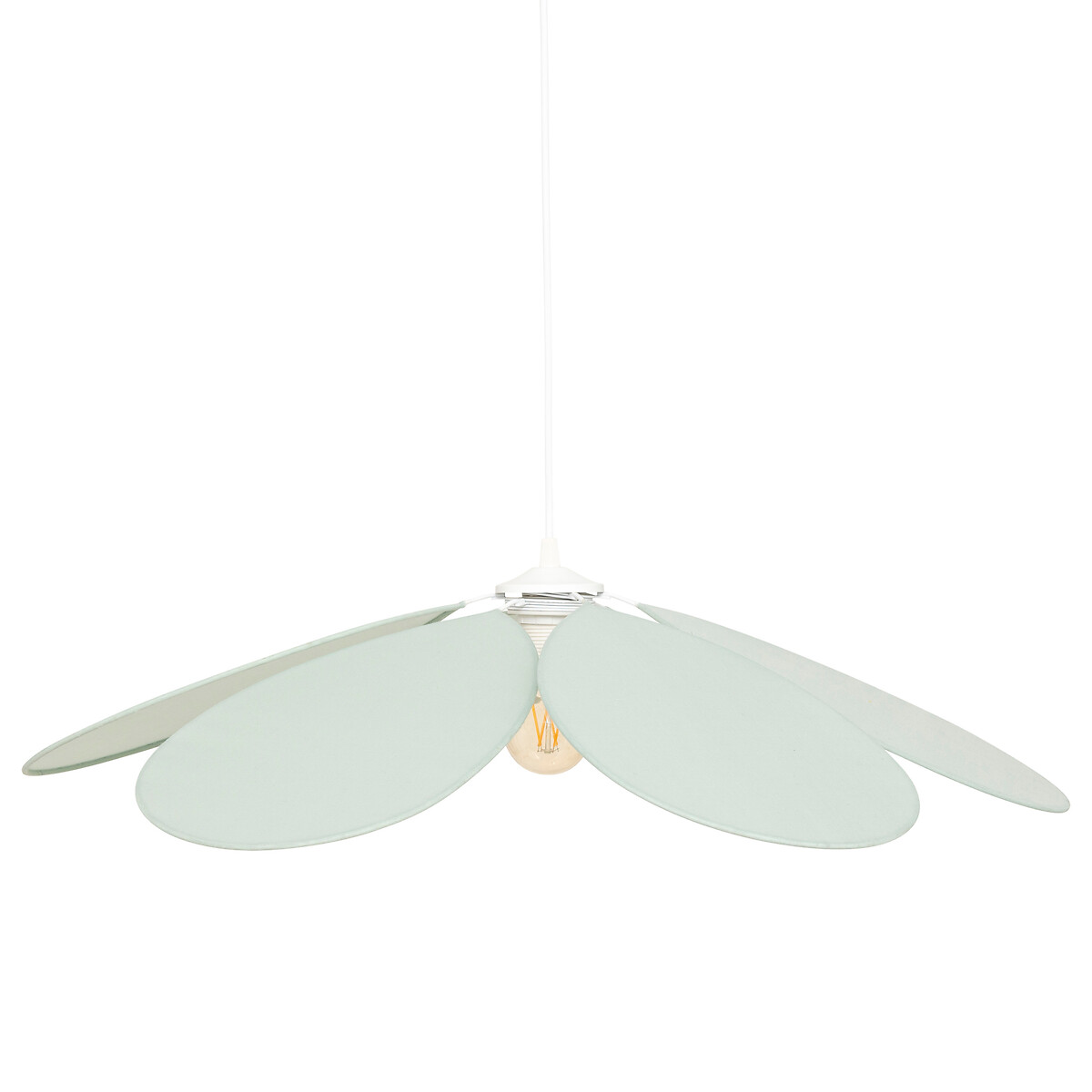 Petal pendant lamp "Naya" Green, D. 72 cm