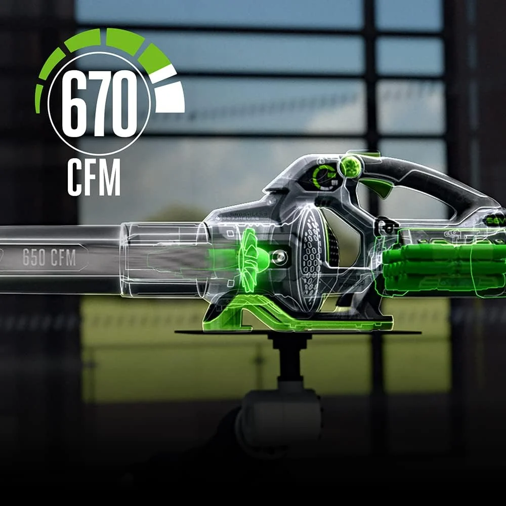EGO POWER+ Cordless String Trimmer And Leaf Blower Combo Kit, 15 inch, 670 CFM, 56V 4.0Ah - ST6703LB - Image 6 EGO POWER+ Cordless String Trimmer And Leaf Blower Combo Kit, 15 inch, 670 CFM, 56V 4.0Ah - ST6703LB - Image 6