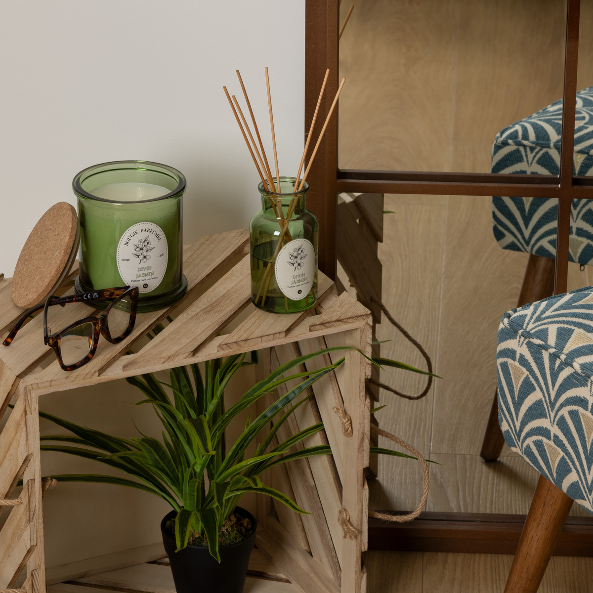 Perfume diffuser "Hapo" Divine jasmine, 200ml