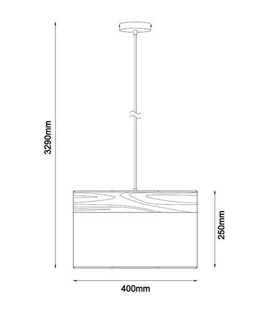CLA TAMBURA-S - 1 Light Pendant