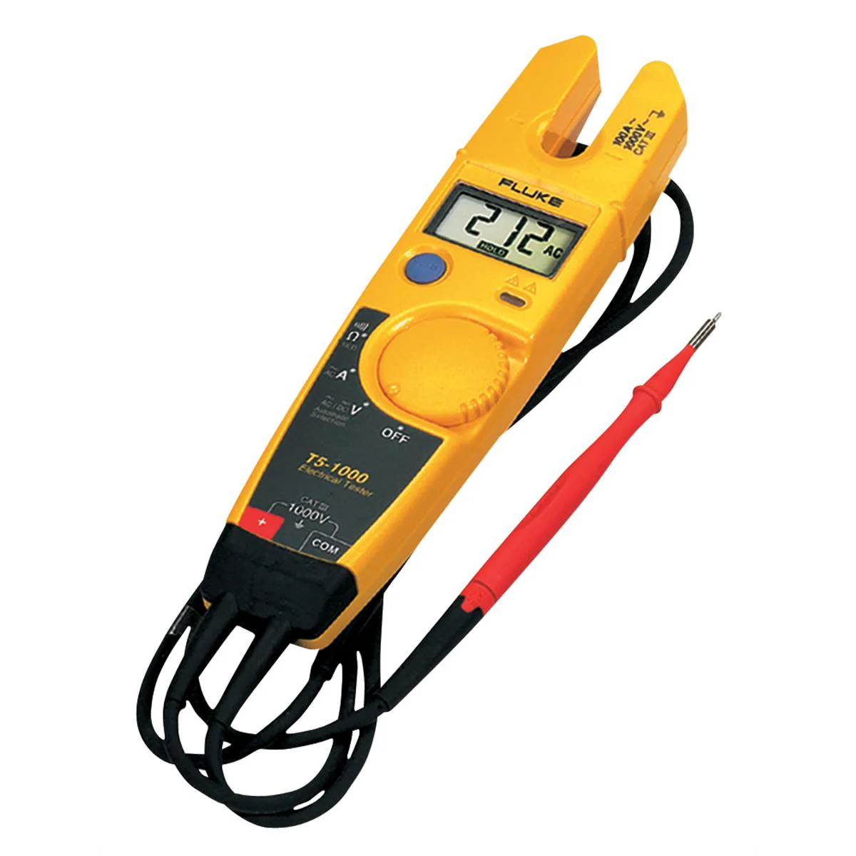 Fluke T5 OpenJaw? Electrical Tester Multimeter with SlimReach Probes, 100 A - Image 2