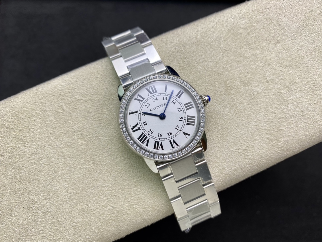 Cartier London Roman Numeral Couple's Watch Size 36mm(1:1 replica) - Top club
