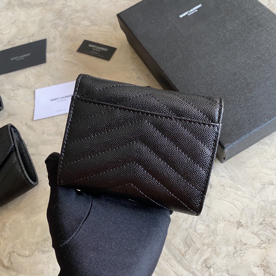 MONOGRAM CARD CASE IN GRAIN DE POUDRE EMBOSSED LEATHER1:1High-quality replica