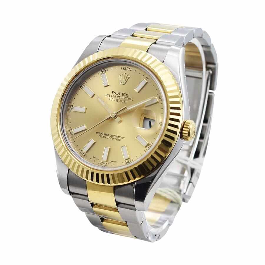 Yellow Oyster Perpetual Replica - Elite Watch Atelier