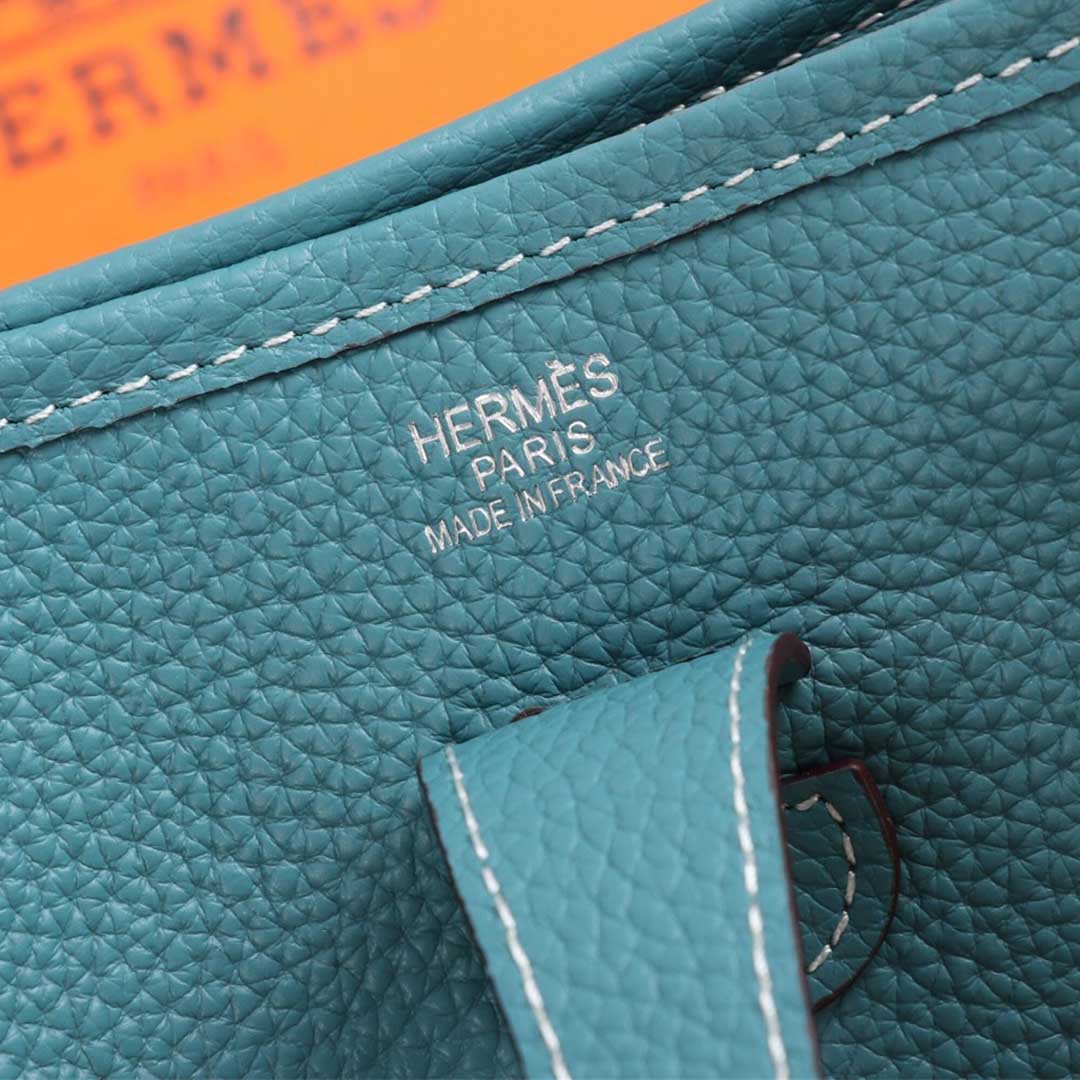 Replica Hermes Aaa-Evelyne Iii 29 Bag Orange/Black/Blue1:1High-quality replica