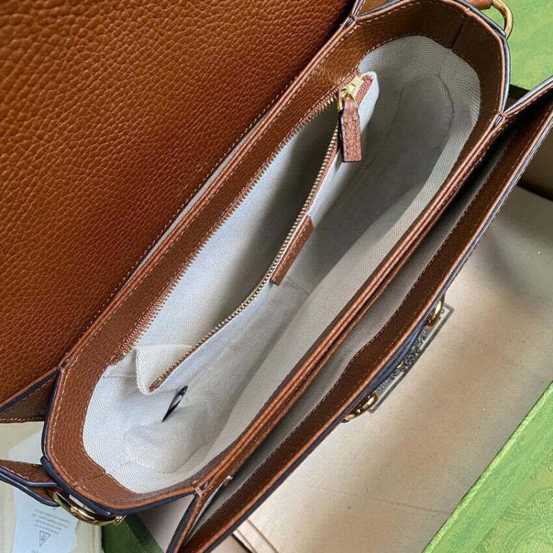 Replica Gucci Horsebit 1955 Small Bag 602204 In Blue Denim1:1High-quality replica