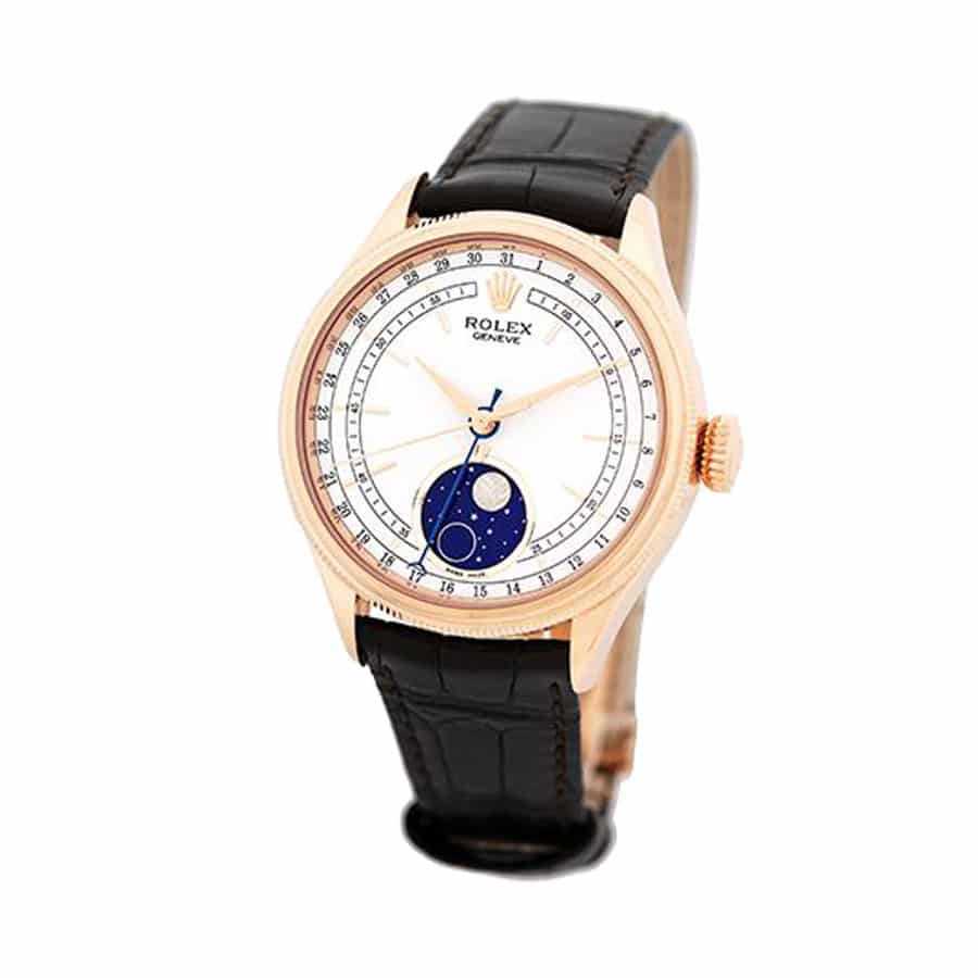Rolex Cellini Moonphase White Dial New 50535-0002 Replica - Elite Watch Atelier