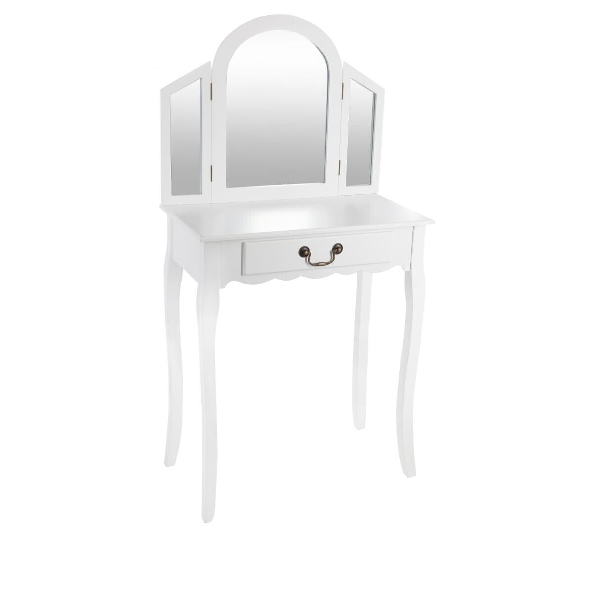 Dressing table "Aurell" White, L.65 cm