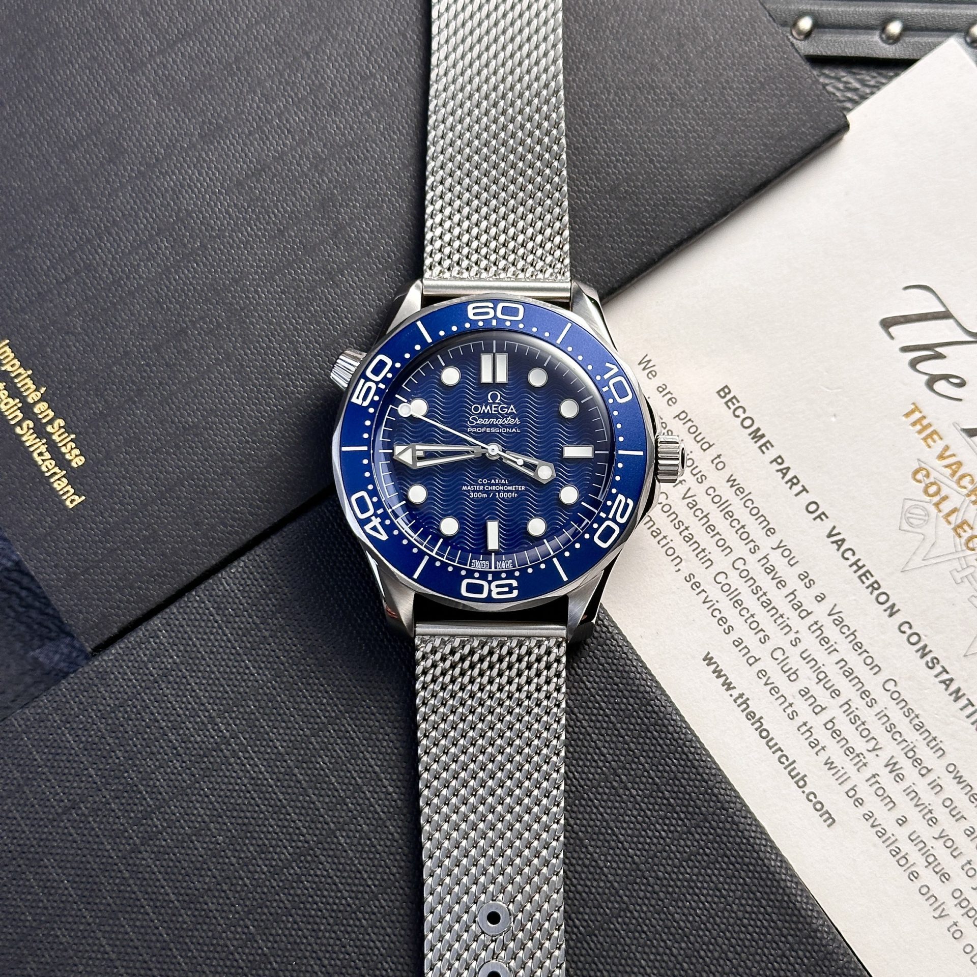 Omega Replica 1:1 Watch Seamaster Professional  Blue Dial VS Factory 42mm - Top club