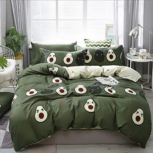 AvoParadise | Schattig Avocado Dekbedset voor Kinderen