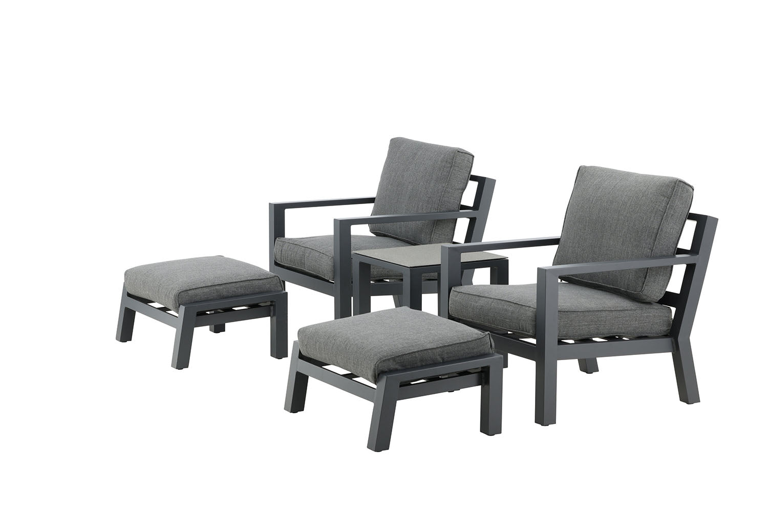Rebellenclub Lilium Loungeset - Zwart