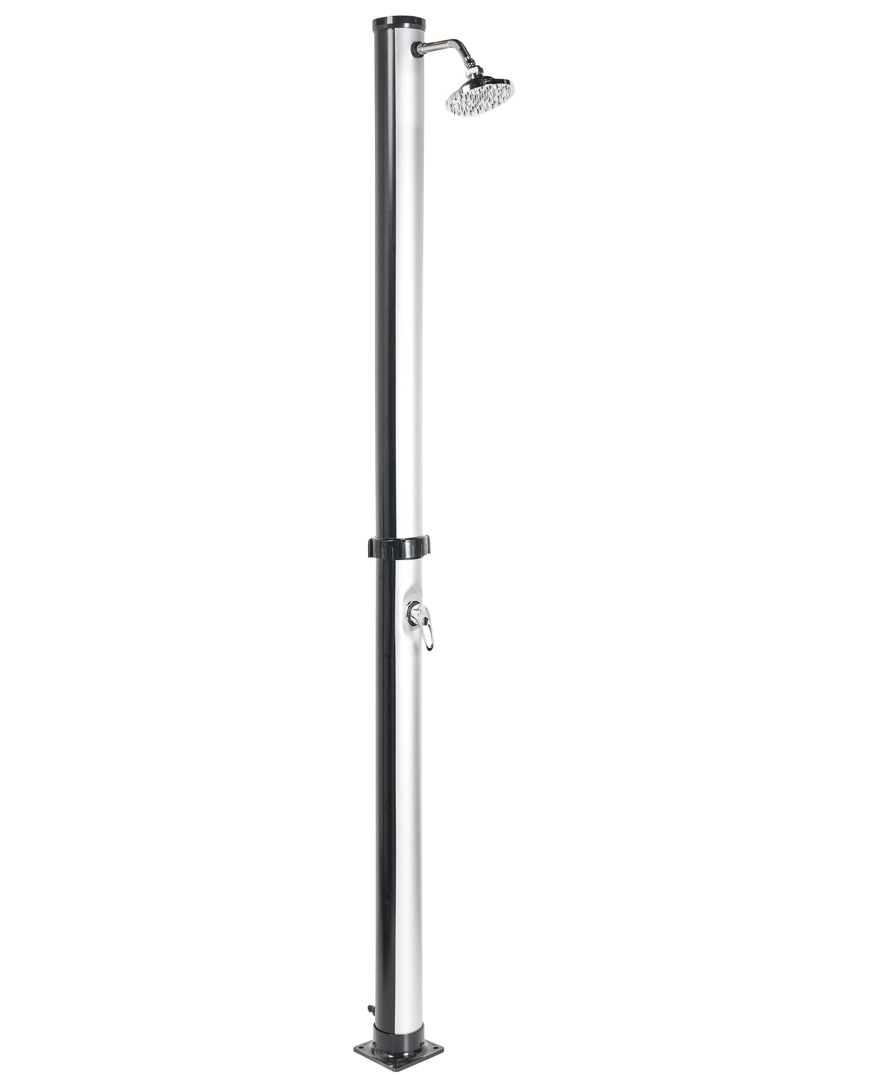 Freestanding Outdoor Solar Shower ELQUI Silver