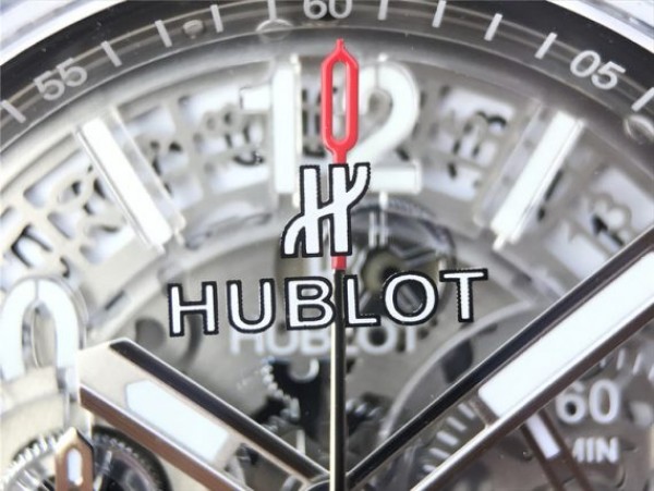 Replica Hublot Big Bang Unico Sapphire Plastic Case Skeleton Dial White Rubber Strap Jap Quartz - Top club