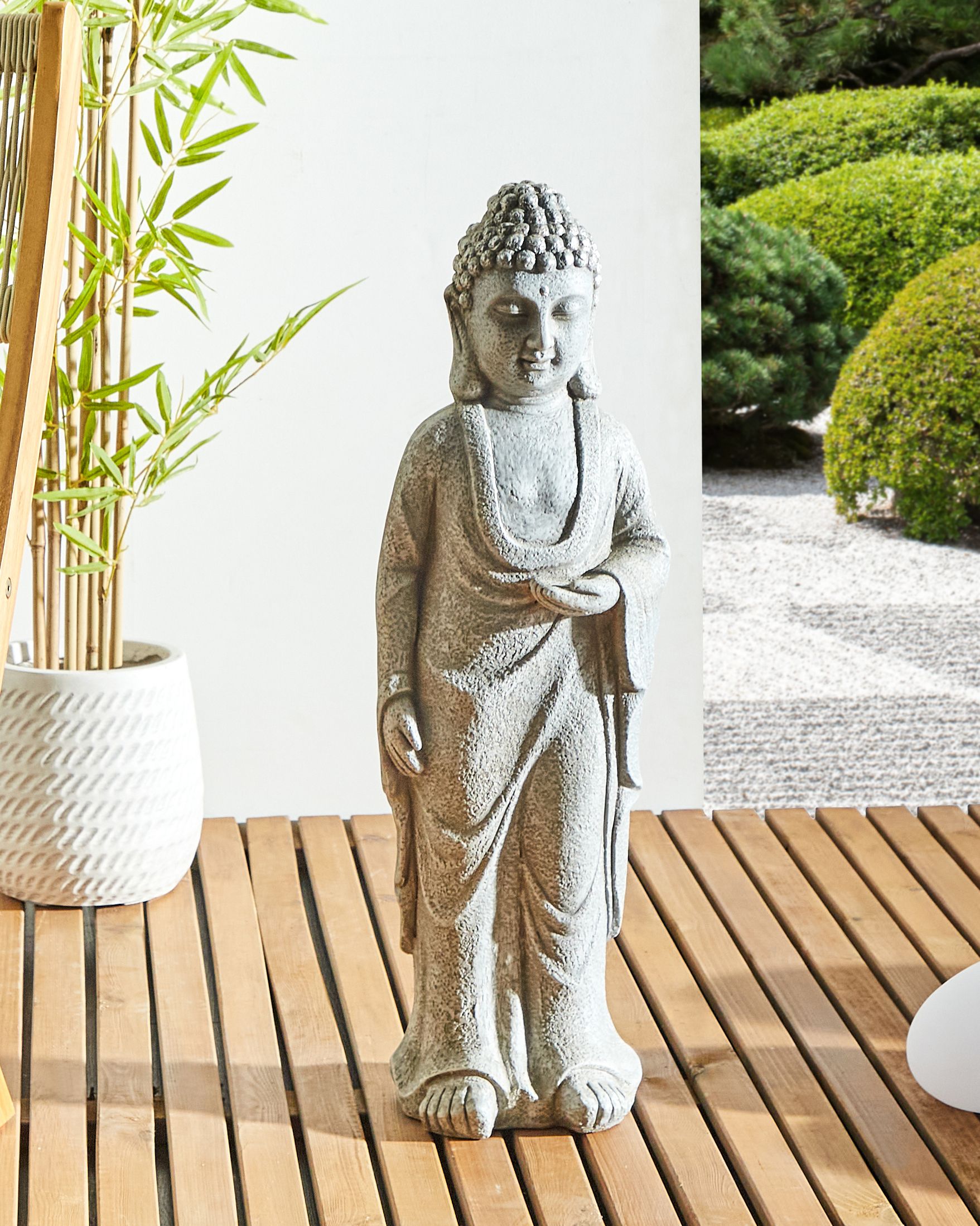 Garden Statue THOIRY Grey