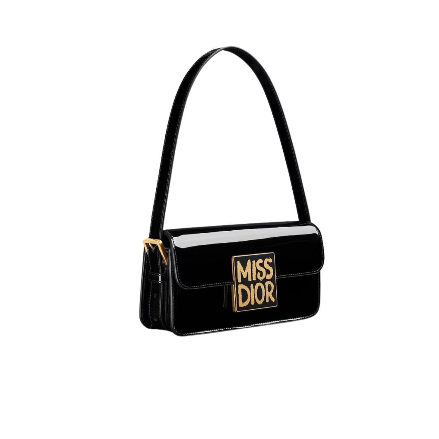 Miss Dior Flap Bag Black For Women 22cm/8.5in – M2610UWIS_M9001:1High-quality replica