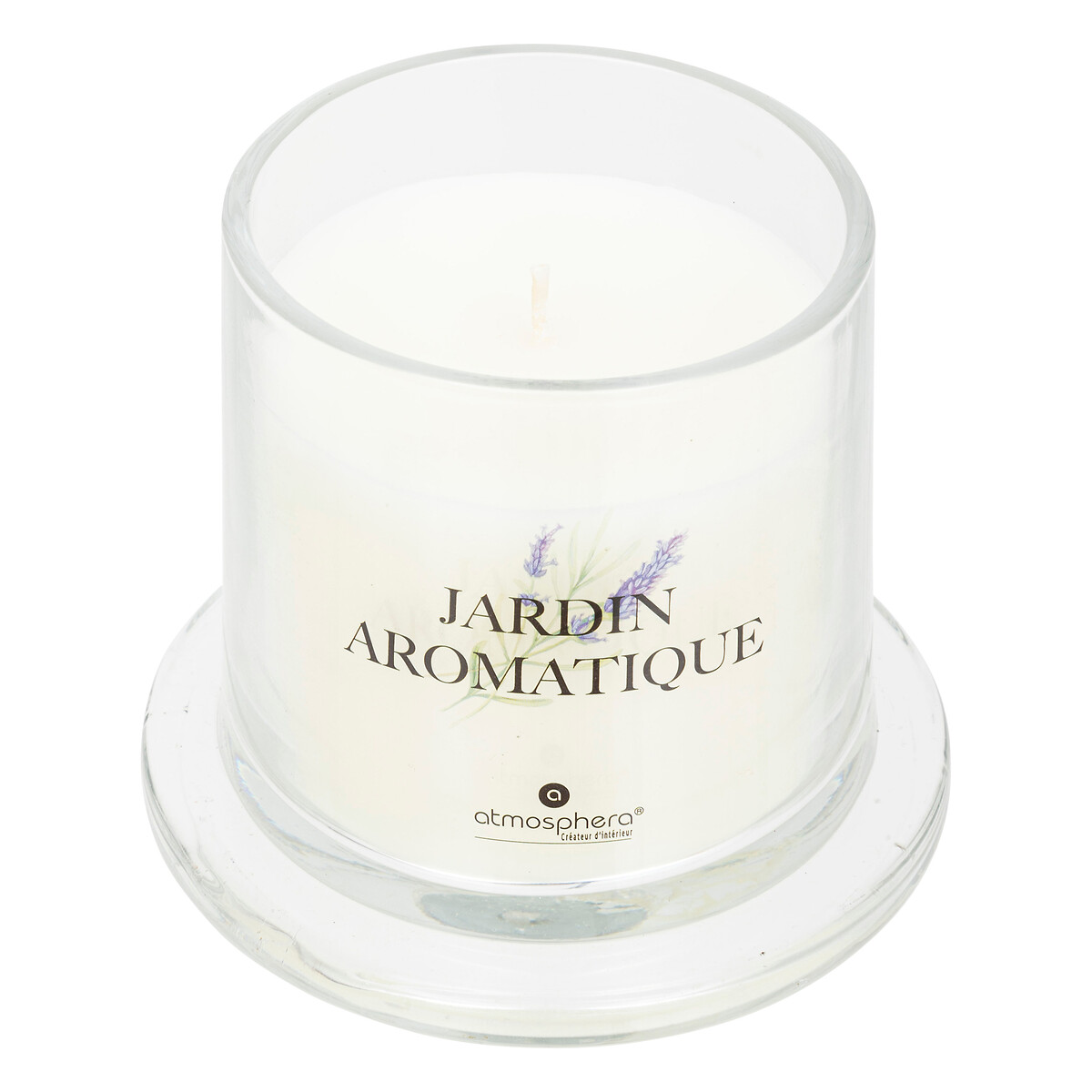 "Oudy" bell scented candle Aromatic garden, 240g