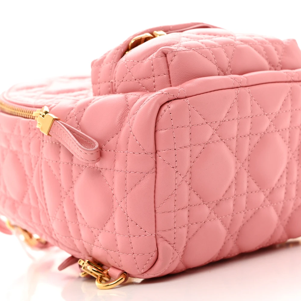 Mirror Quality Dior Peach Blossom Mini Backpack Replica1:1High-quality replica