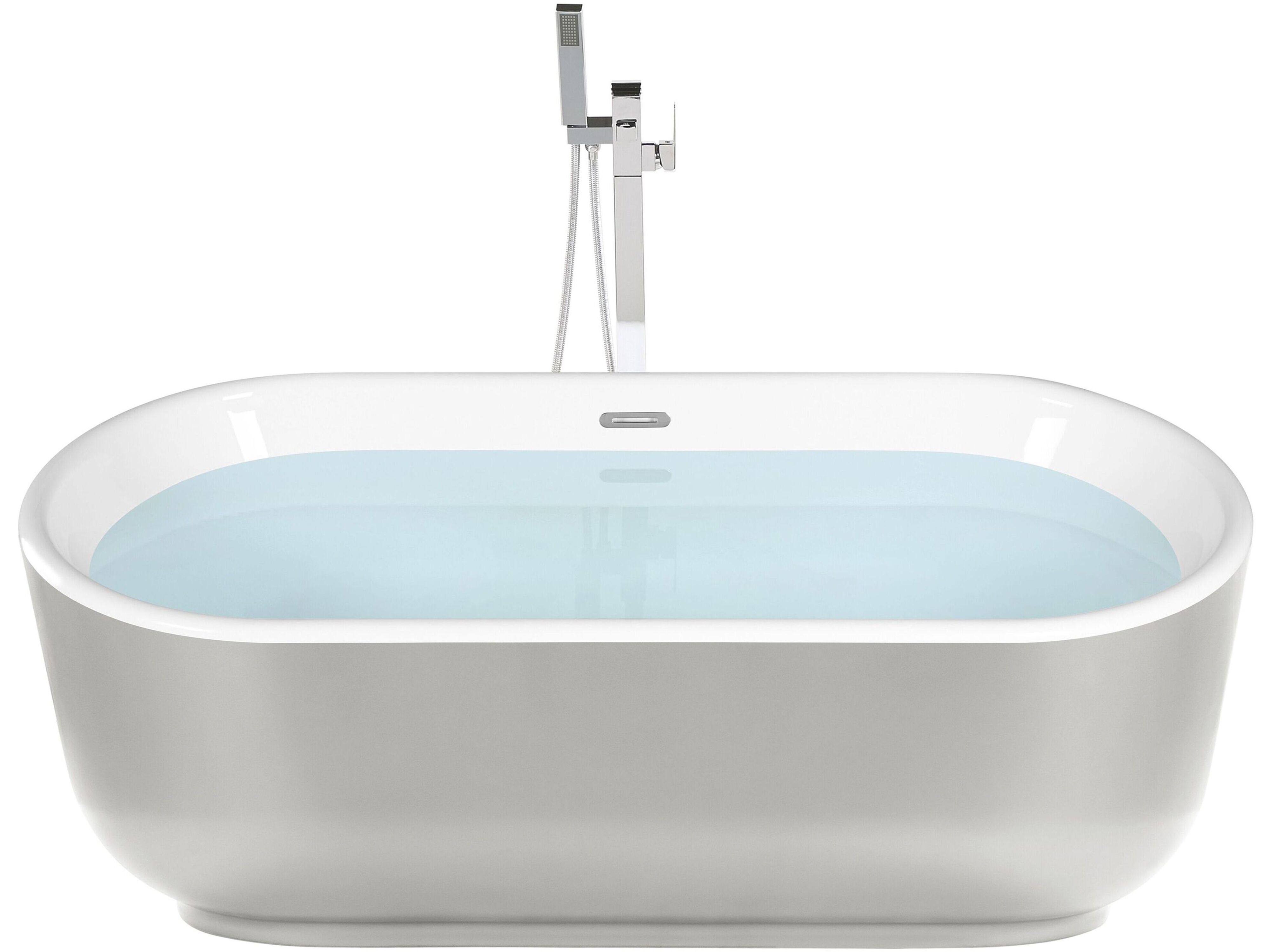 Freestanding Bathtub PINEL 1700 x 800 mm Silver