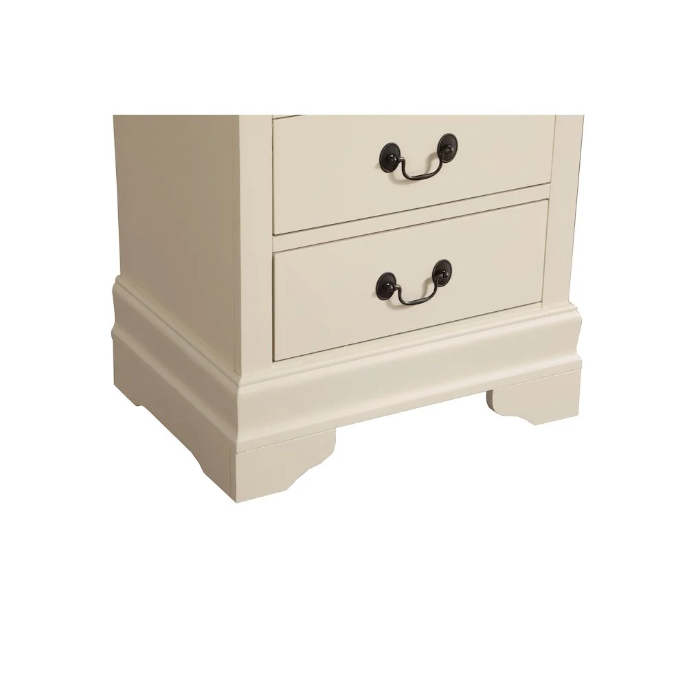 Glory Furniture Louis Phillipe 7 Drawer Lingerie Chest in Cherry - Image 39