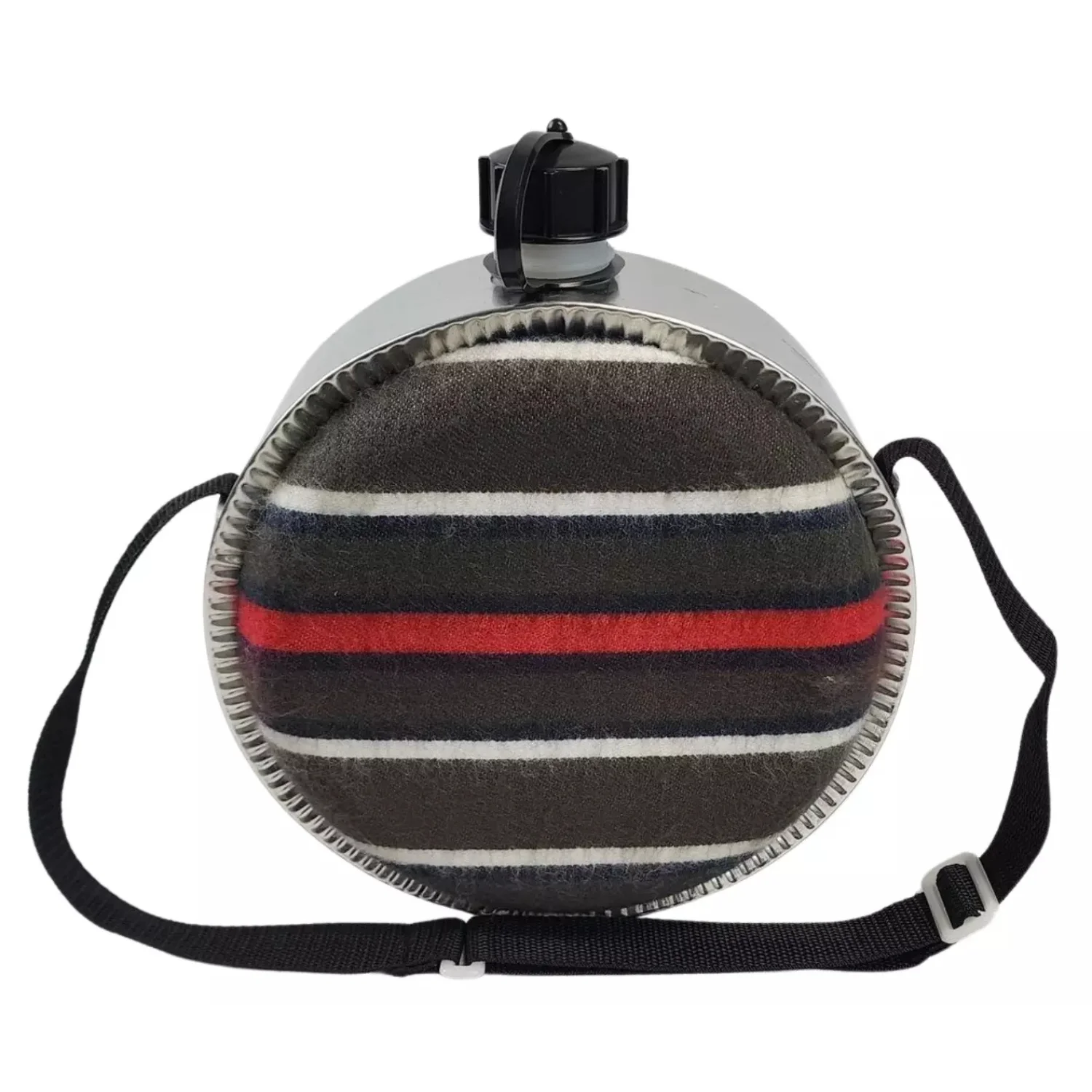 Military Outdoor Clothing Never Issued (10 Pack) 4 Quart Round Canteen Blanket Lined with Shoulder Strap