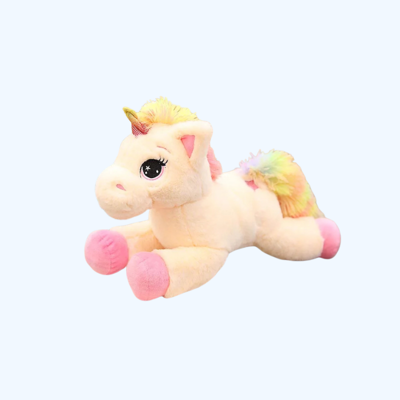 Grote 80 cm Kleurrijke Eenhoorn Knuffel van Zacht Pluche – Perfect Speelgoed voor Kinderen