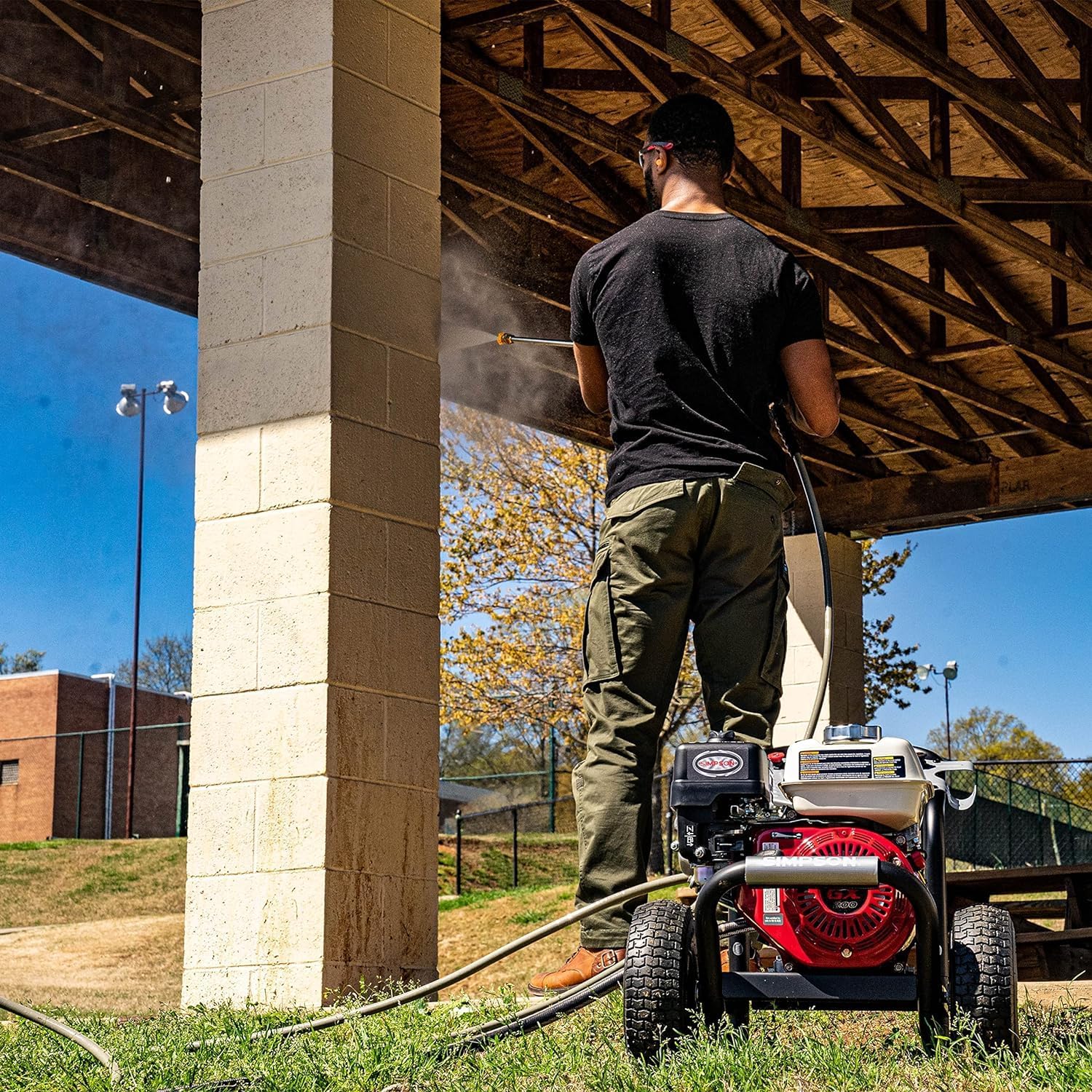 Simpson Gas Pressure Washer 3500 PSI 2.5 GPM With Honda GX200 Engine - PS61002-S - Image 8 Simpson Gas Pressure Washer 3500 PSI 2.5 GPM With Honda GX200 Engine - PS61002-S - Image 8