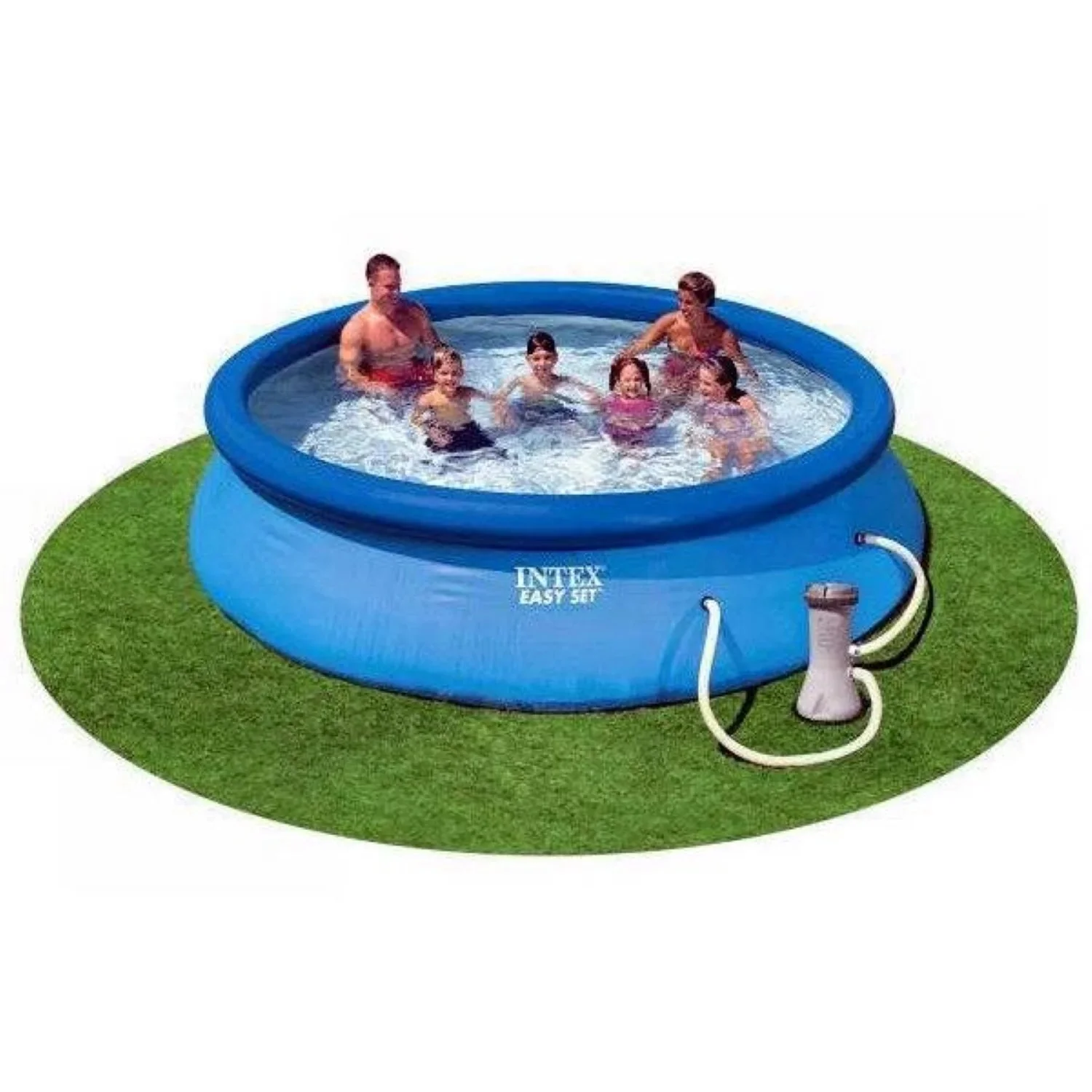 Intex Easy Set Above Ground Swimming Pool 12 ft x 30 in With Filter Pump - 28131EH - Image 3 Intex Easy Set Above Ground Swimming Pool 12 ft x 30 in With Filter Pump - 28131EH - Image 3