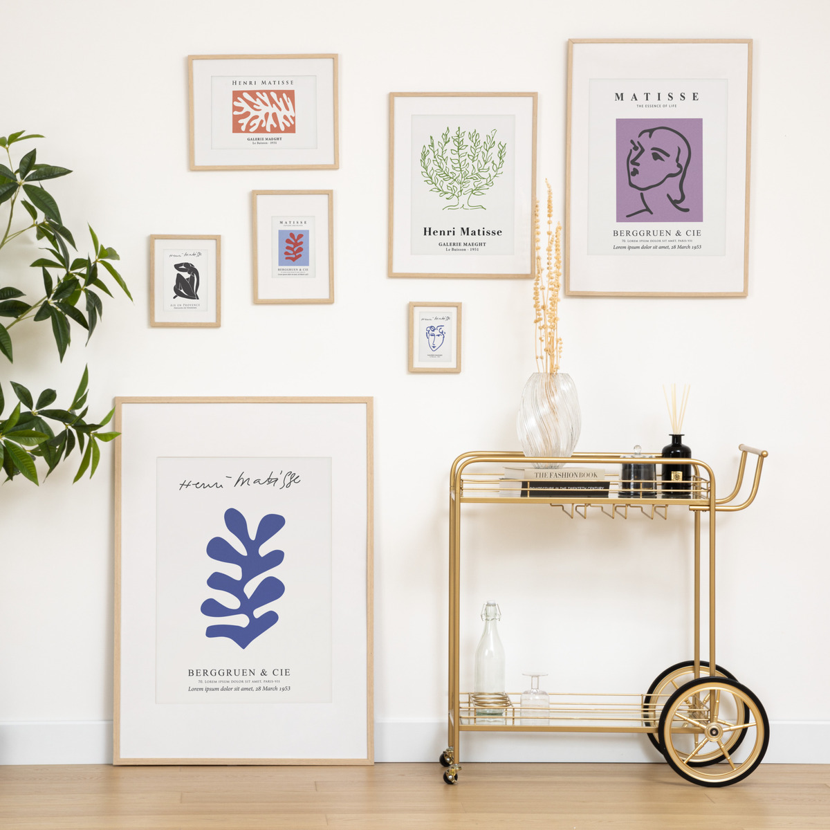 Photo frame "Manu" Wood, 50x70 cm