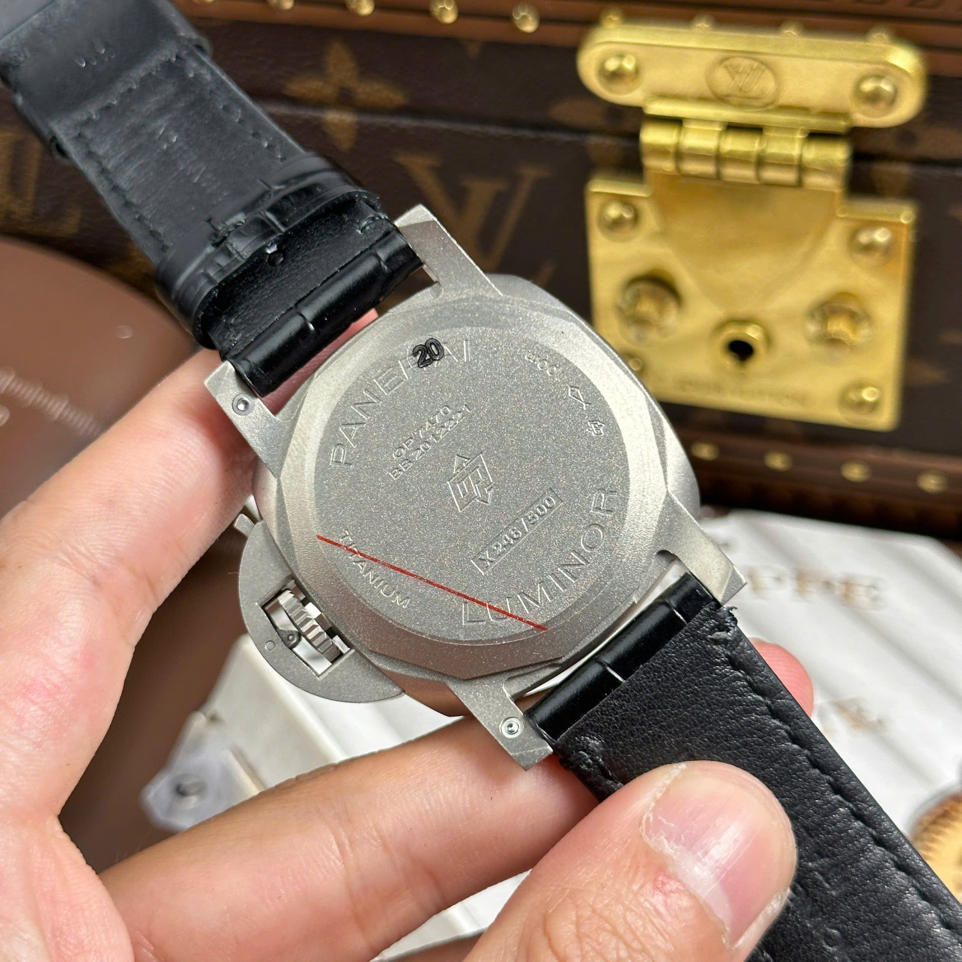 Panerai Luminor GMT PAM1279 Replica Watches Automatic Movement Leather Strap VS Factory 42mm - Top club
