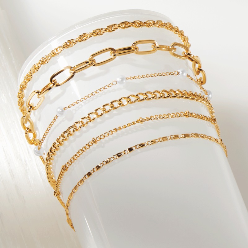 6-Piece Bracelet or Anklet Set - MIDNIGHT VELVET CATALOG