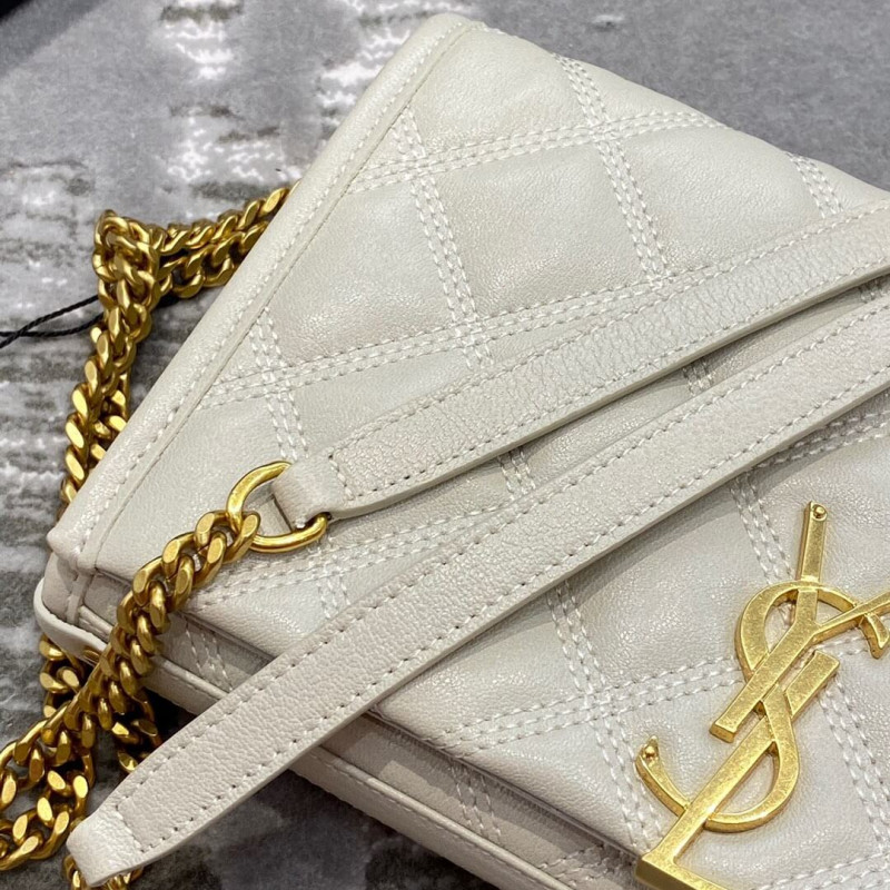 Replica Saint Laurent Becky Chain Wallet In Quilted Lambskin 5850311:1High-quality replica