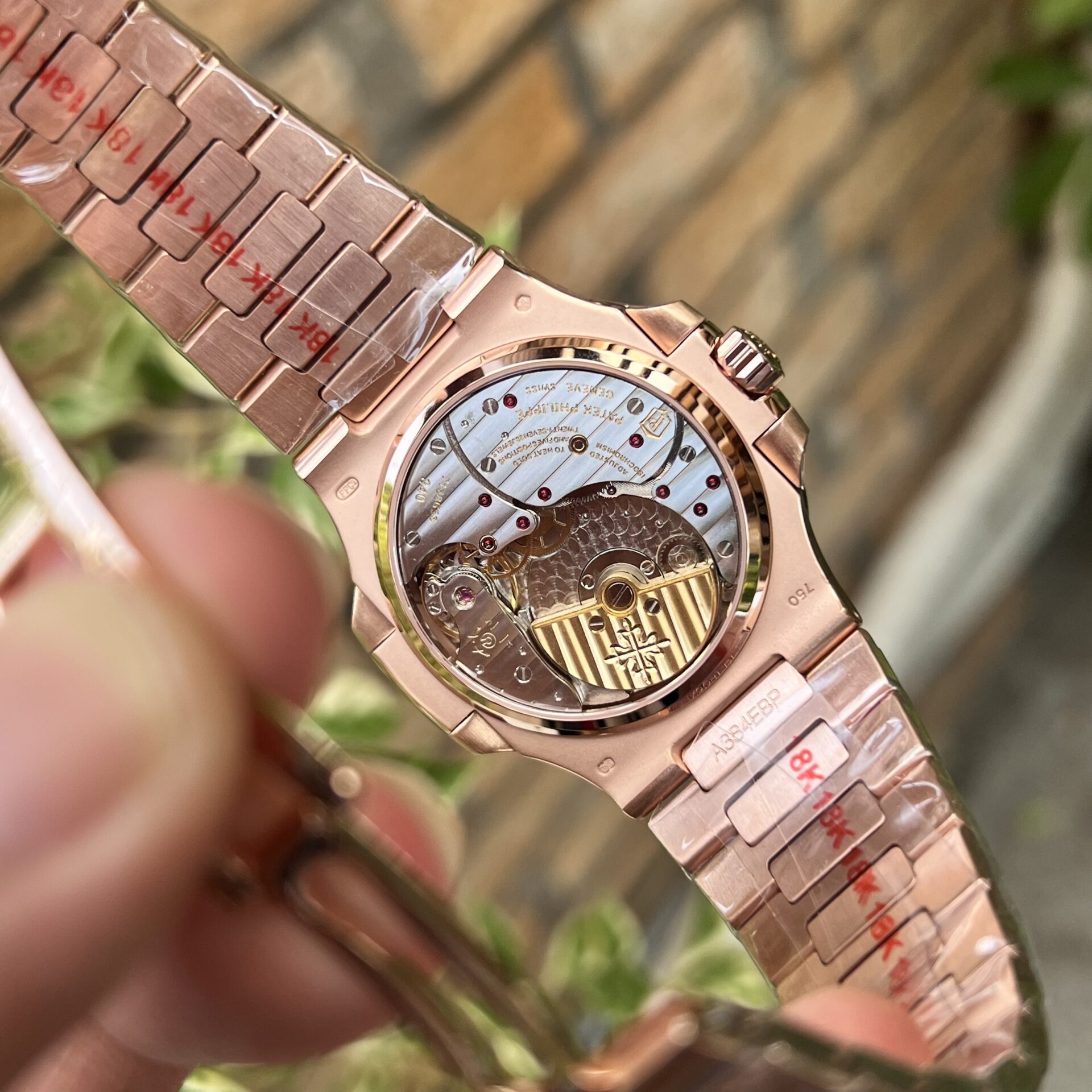 Patek Philippe Replica 11 Watch Nautilus 5712 Rose Gold Wrapped Chocolate Dial GRF 40mm - Top club