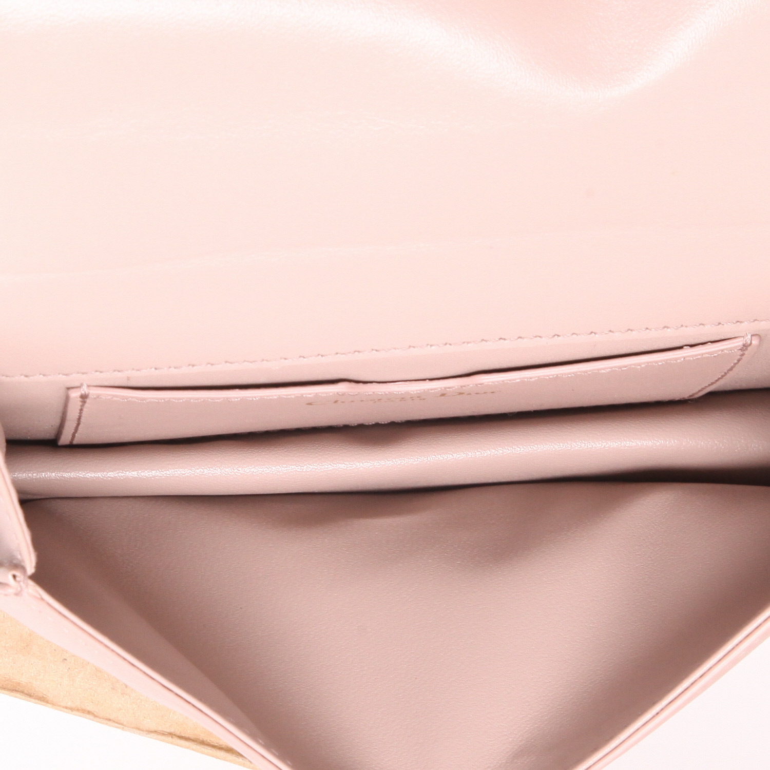 Dior Abeille pouch in powder pink leather1:1High-quality replica
