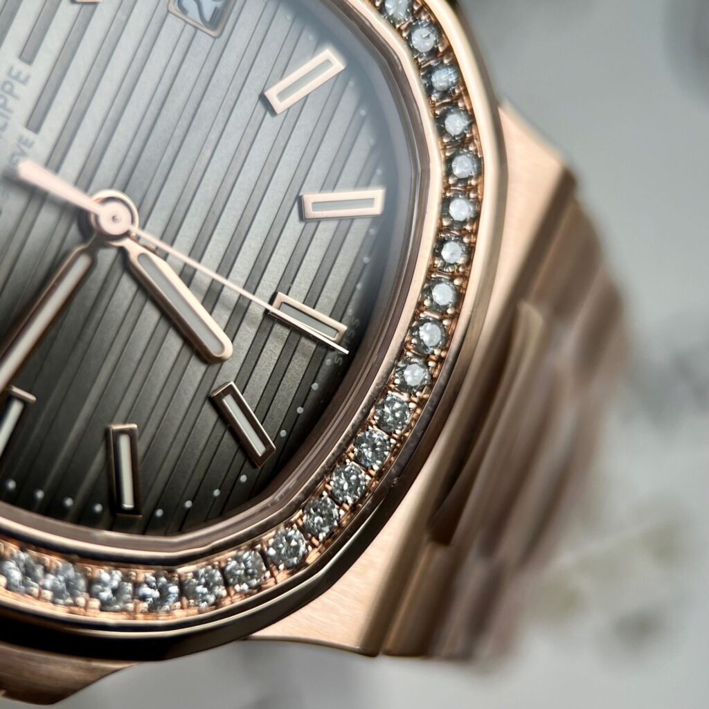 Patek Philippe Best Replica Watch Nautilus 5711 Gold Wrapped   Moissanite Diamonds Custom 40mm - Top club