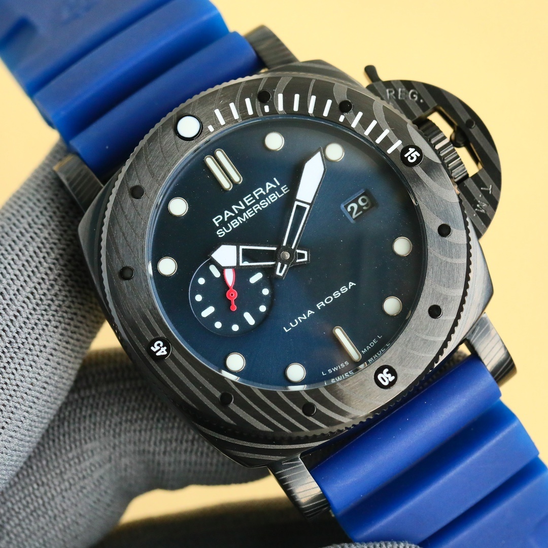 Panerai Submersible Luna Rossa Carbotech�?watch PAM01563(1:1 replica) - Top club