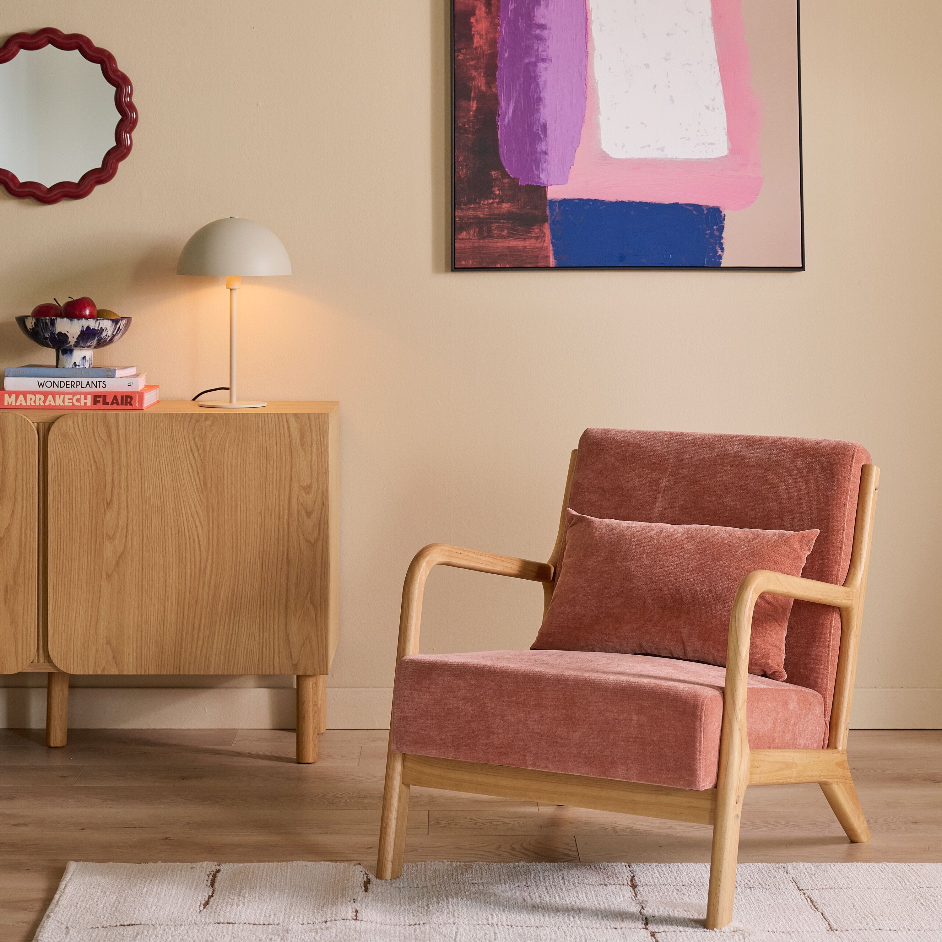 Blokker Wise Fauteuil - Eiken - Musk