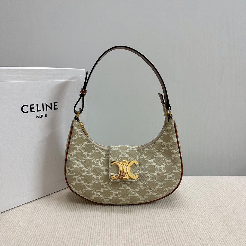 CELINE MEDIUM AVA TRIOMPHE BAG1:1High-quality replica