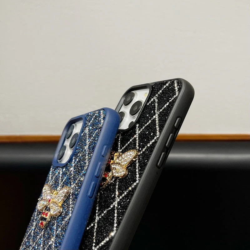 GG Bee Diamond iPhone Case - Wholesale & Influencer