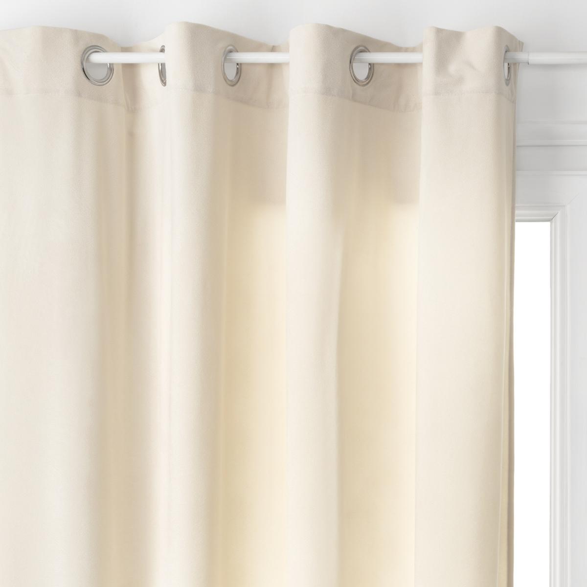 Curtain "Lilou" Ivory white, 140x260 cm