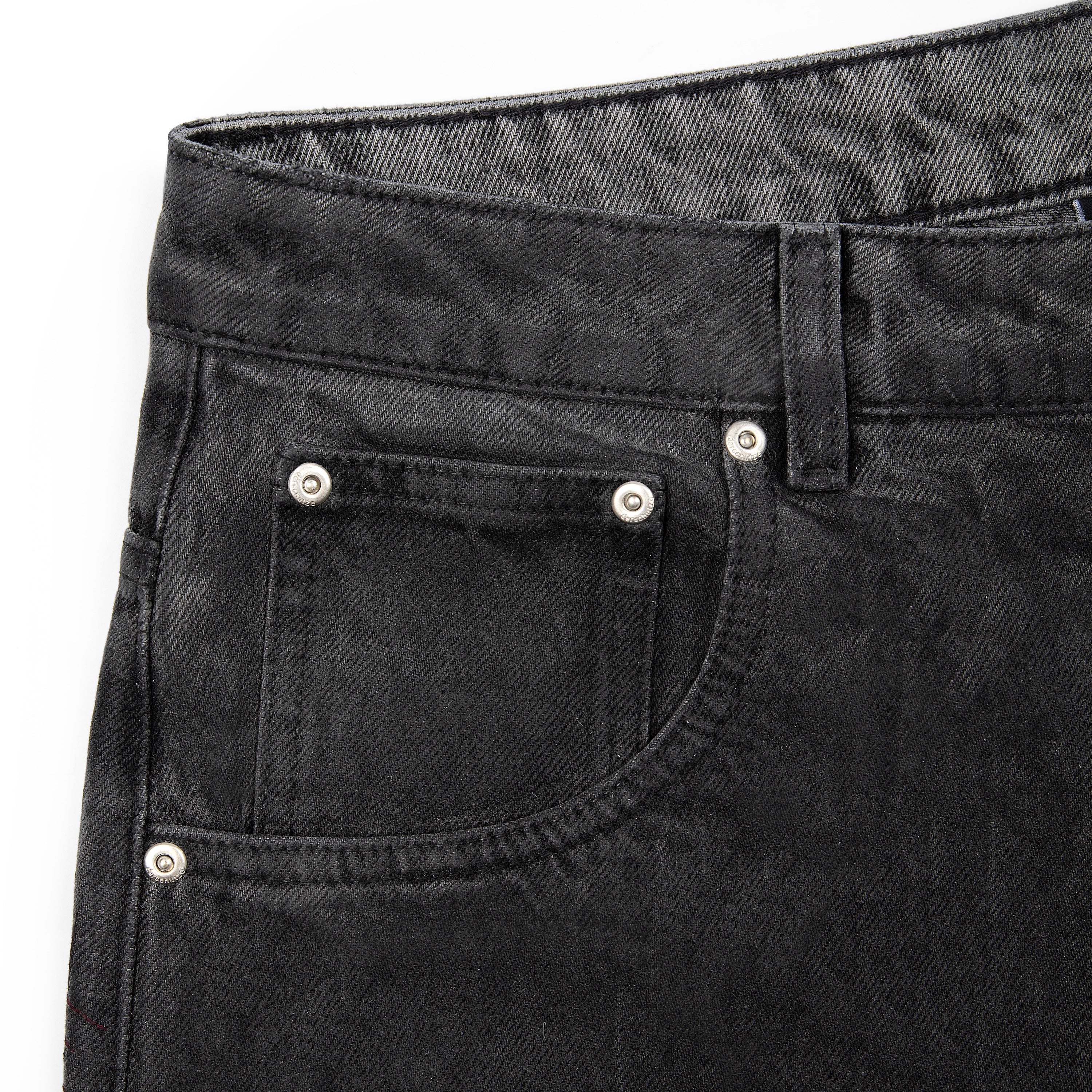 "wall street" Denim waxed